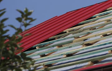 Lower Ochrwyth corrugated roofing costs